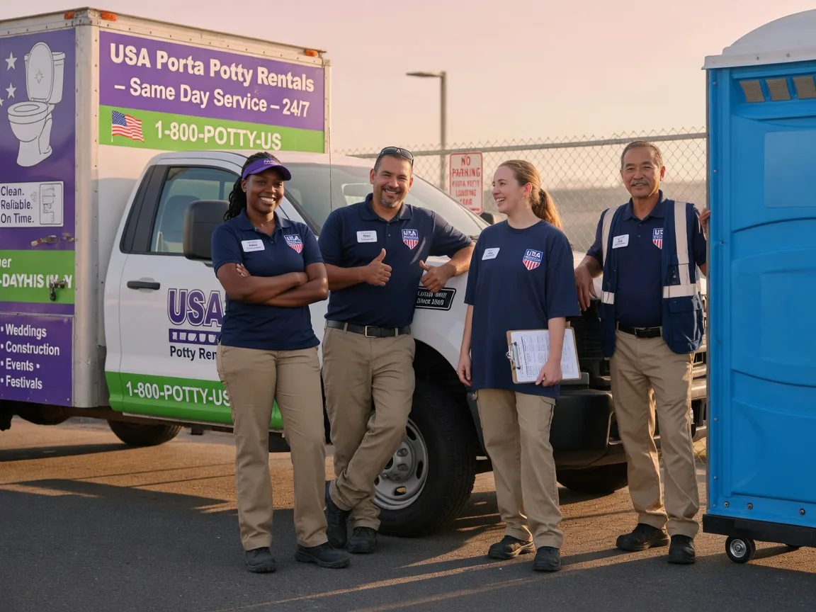 Porta Potty Rental company in Thomson, IL